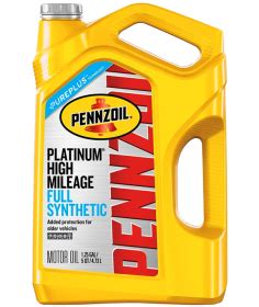 PENNZOIL® PLATINUM® HIGH MILEAGE - Pennzoil Puerto Rico