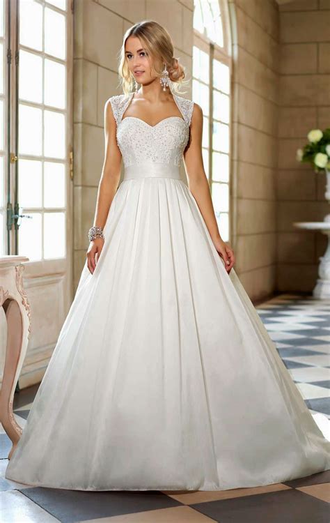 White Wedding Dresses with Bling Ideas