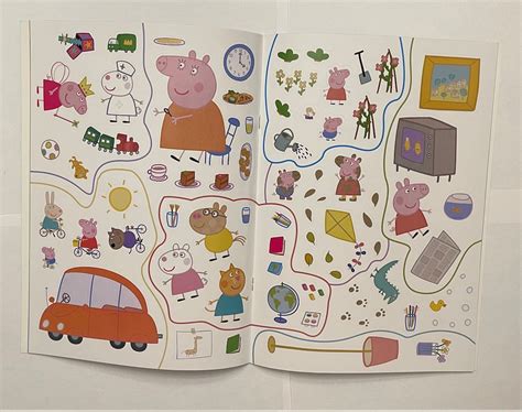 Peppa Pig Sticker Activity Book Peppa Pig Activity Books | Etsy France