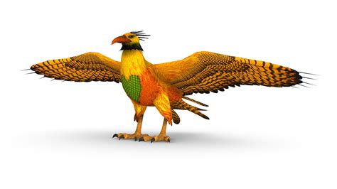 LowPoly the Mythical Bird Predator Roc - Buy Royalty Free 3D model by Oleg Shuldiakov ...