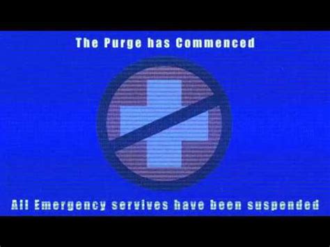 The Purge Siren For 5 Minutes - YouTube