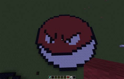 Pokemon Pixel Art Voltorb Minecraft Map