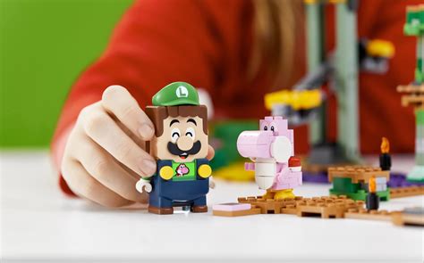 Luigi is joining LEGO Super Mario