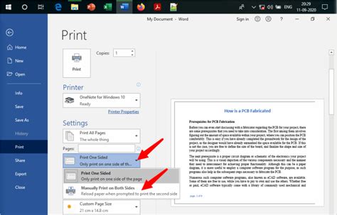 How to Print Double-Sided (Duplex Printing) in Word - OfficeBeginner