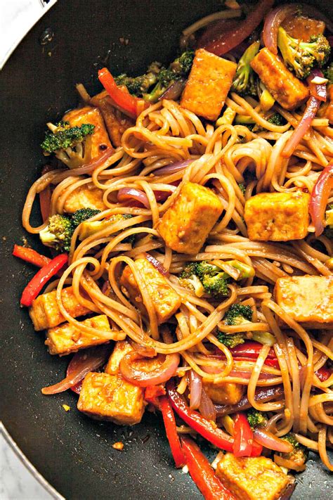 Tofu Stir Fry - Vegan Huggs