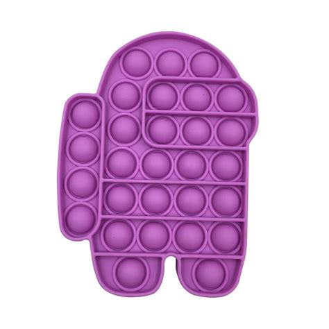 Among us pop it fidget toy - purple | Fidget toys, Sensory toys for autism, Cool fidget toys