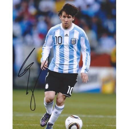 Lionel MESSI Autograph