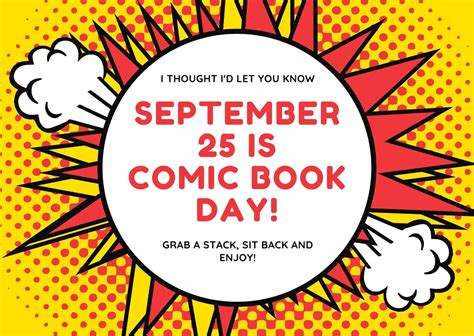 No Title Necessary: COMIC BOOK DAY