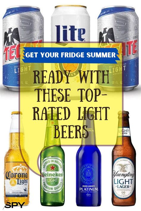 Enjoy a Drink Without the Guilt Thanks to the Best Light Beers | Beer ...