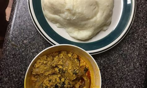 Delicious Pounded Yam And Egusi Soup Recipe 2023