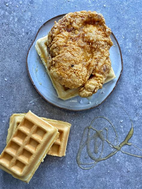 Waffles with Buttermilk Chicken | Connacht Gold