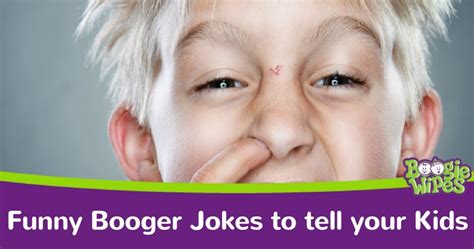 Funny Booger Jokes For Kids- Boogie Wipes