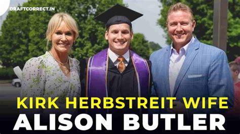 Kirk Herbstreit Wife Alison Butler and Mother of His 4 Sons