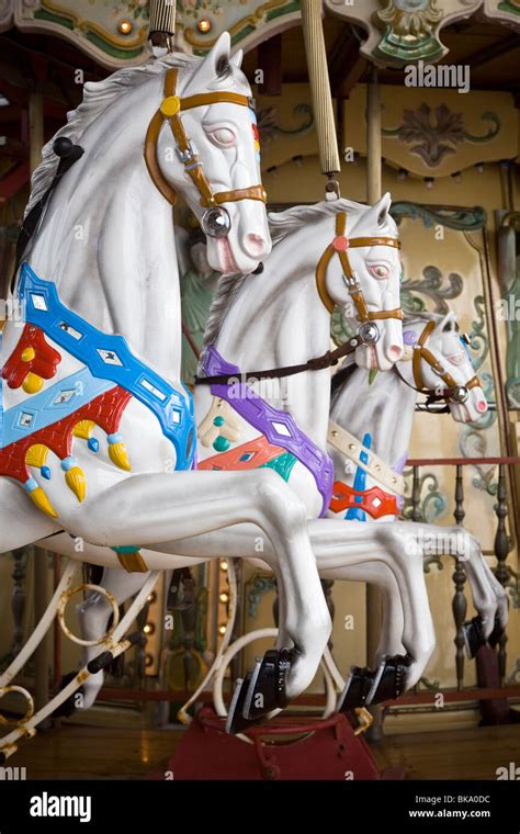 Carousel on Blackpool North Pier Stock Photo - Alamy