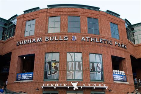 An Iconic Night At The Durham Bulls Baseball Game, NC