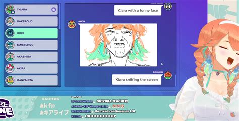 "Cursed Kiara" from Kiara's Gartic Phone With Artist : r/Hololive