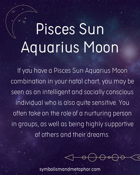 12 Pisces Sun Aquarius Moon Personality Traits