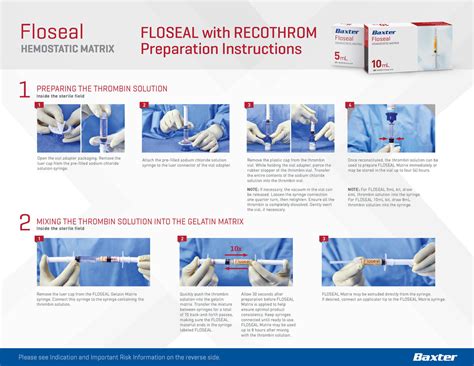 FLOSEAL with RECOTHROM Preparation Guide