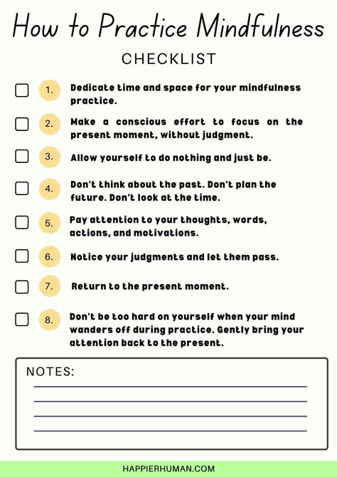 23 Printable Mindfulness Worksheets for Adults in 2024 - Happier Human