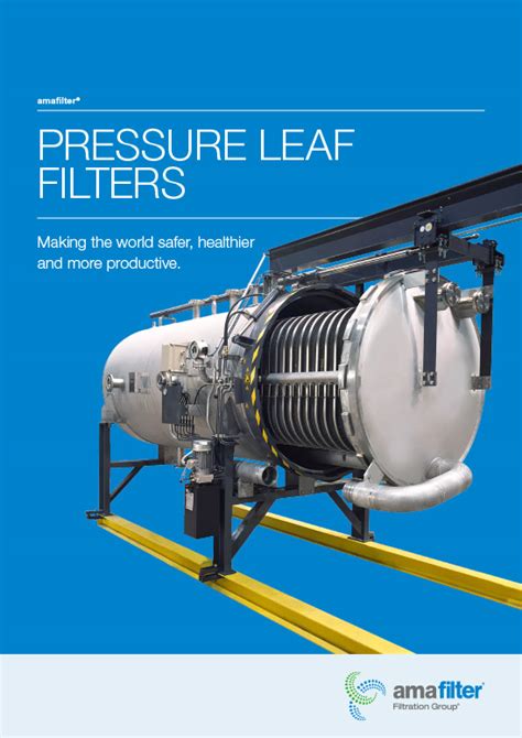 Pressure Leaf Filter Elements - AMA Filtration