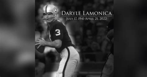 Daryle Lamonica Obituary - Visitation & Funeral Information