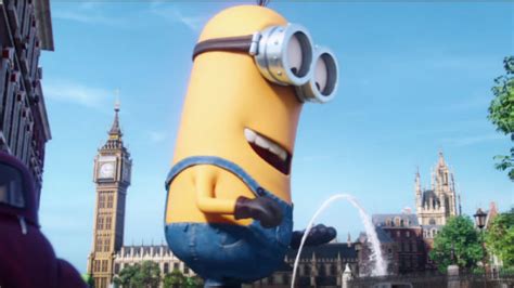 Giant inflatable minion stops traffic in Ireland