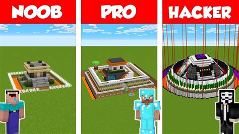 Minecraft Noob Vs Pro House - Margaret Wiegel