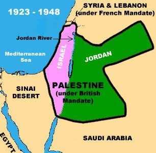 Map Of Palestine 1948