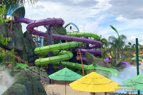 Universal Volcano Bay Slides - Water Slide for all ages