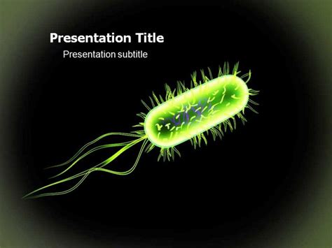 Bacteria Background For Powerpoint