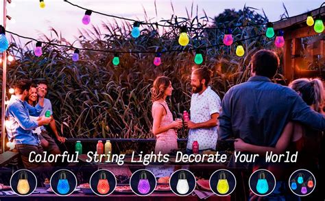 Rgb Waterproof Christmas Lights Decoration Outdoor Color Changing ...