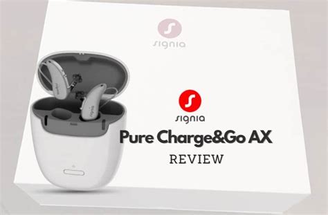 Signia Pure Charge&Go AX Hearing Aid Review