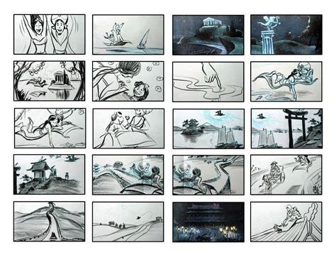 Disney Aladdin storyboard | Disney storyboard, Animation storyboard ...