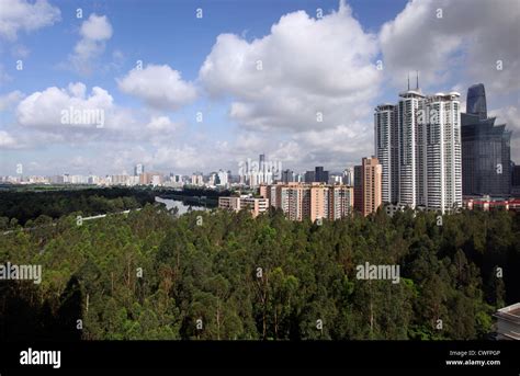 Shenzhen skyline, China Stock Photo - Alamy