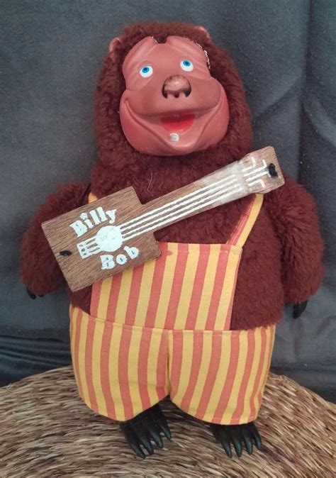 Vintage Showbiz Billy Bob Plush Doll Wooden Banjo Rock-afire Explosion | #1818227832