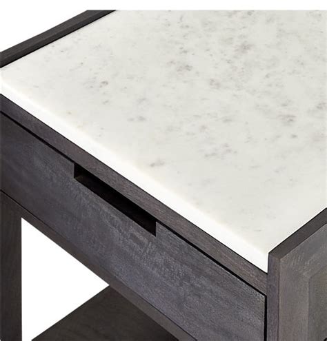 Marble Top Nightstand – Cre8 NYC