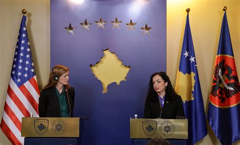 Joint press statement of the President of the Republic of Kosovo, Vjosa ...