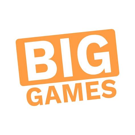 BIG Games - YouTube | Big game, ? logo, Big