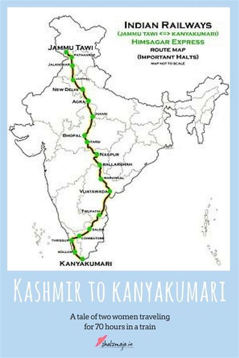 Tale of 2 women's 70 hours train journey from Kashmir to Kanyakumari ...