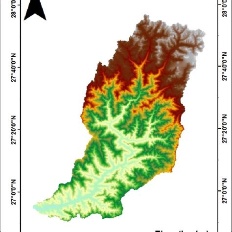 Land use map of Tamor basin | Download Scientific Diagram