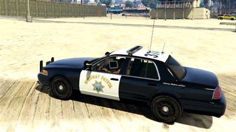 2011 Ford Crown Victoria Police Interceptor San Andreas Highway Patrol 2.0 - GTA V - YouTube