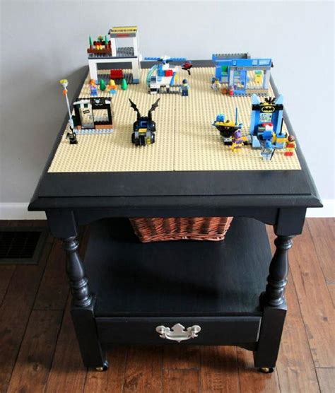 25 Homemade DIY Lego Table Plans with Storage - Blitsy