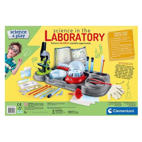 Clementoni Science & Play Science in the Laboratory Set with 150 ...