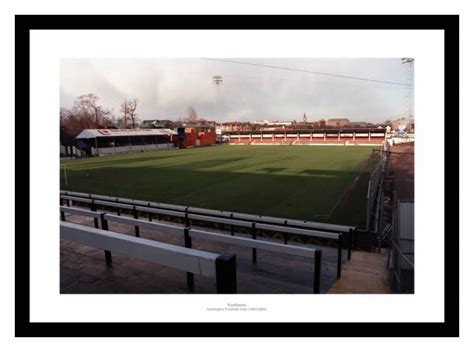 Darlington FC Feethams Historic Old Stadium Photo Memorabilia - Etsy UK