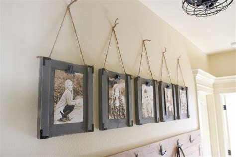 DIY Hanging Frames and YouTube Video - Shanty 2 Chic