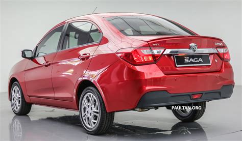 Proton Saga 2016 kini dilancarkan secara rasmi – 4 varian, 1.3L VVT, dari RM36,800 hingga RM45 ...