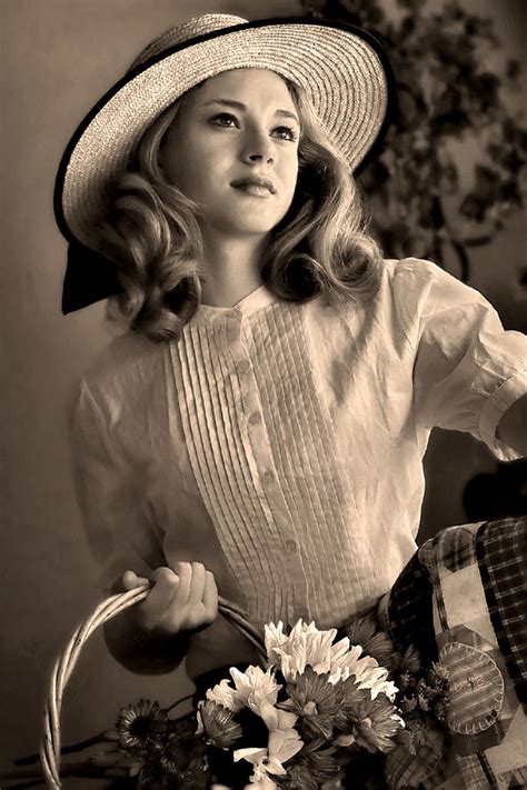 Good Old Fashion Girl Photograph by Jean Hildebrant