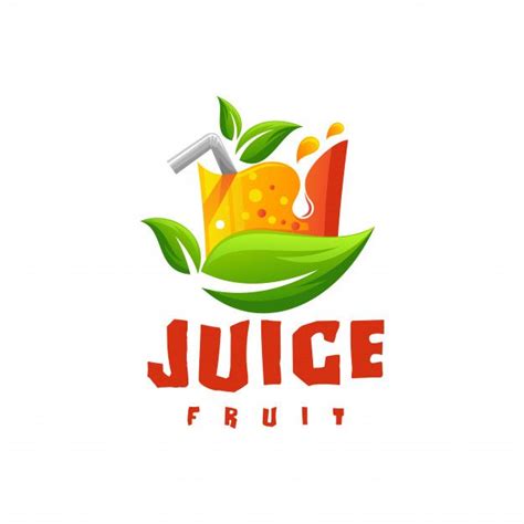 Premium Vector | Juice logo vector | Juice logo, Fresh logo design, Fruit logo