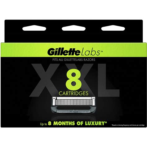 Gillette Labs Razor Blades 8 Pack | Woolworths