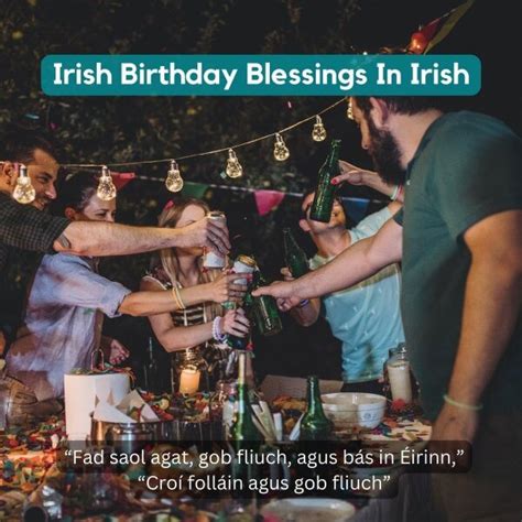 Raising A Glass: The Significance And Traditions Of Irish Birthday Blessings And Toasts ...